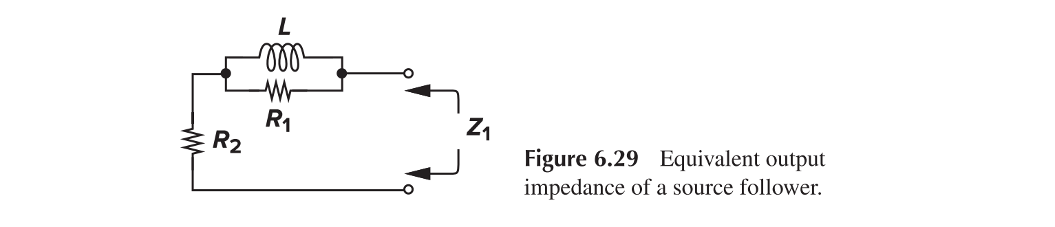 Source Follower, Output Impedance Model