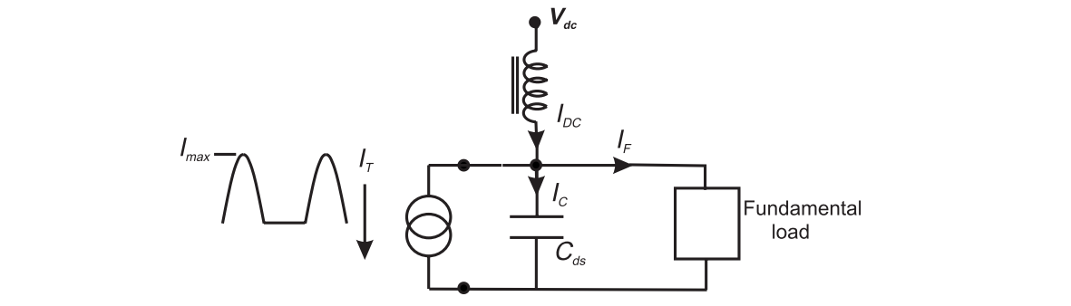 Schematic of class J PA