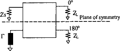 Balun analysis with virtual port 4