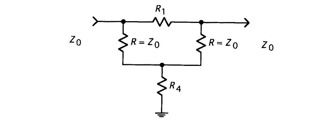 Bridge-T attenuator